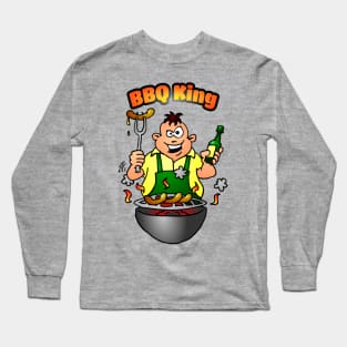 BBQ King Long Sleeve T-Shirt